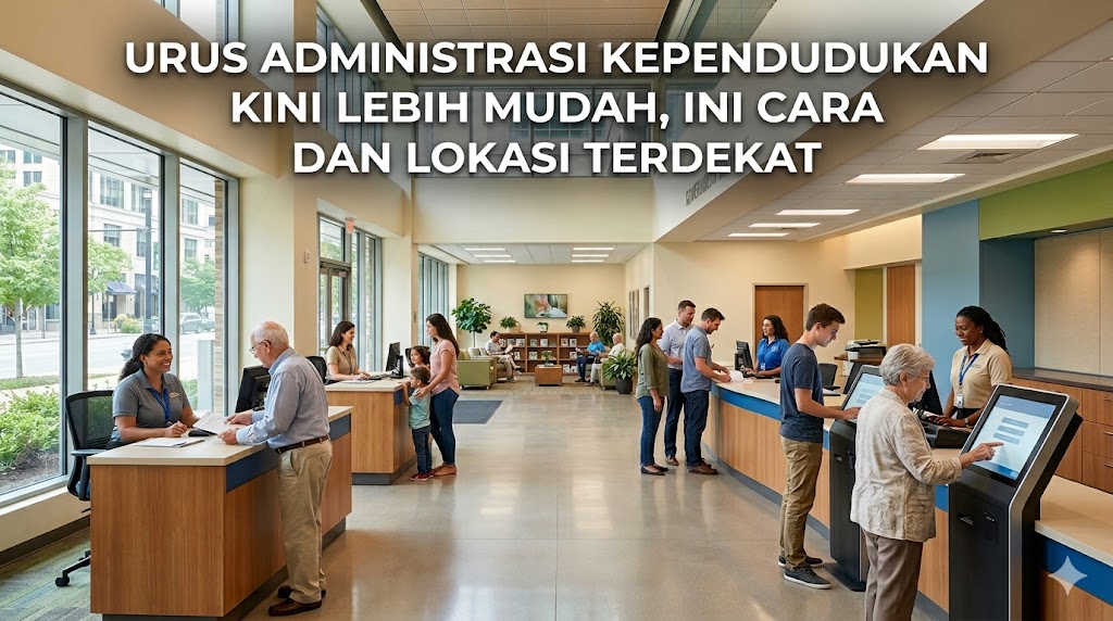 Urus Administrasi Kependudukan Kini Lebih Mudah, Ini Cara dan Lokasi Terdekat